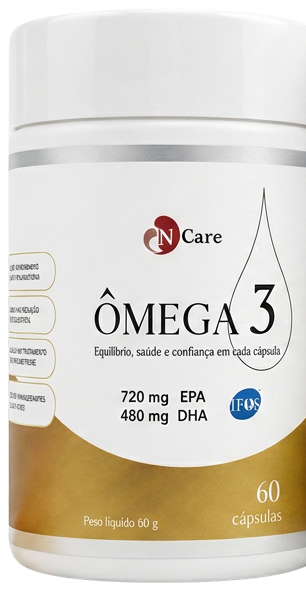 Frasco N Care Ômega 3 com 60 cápsulas