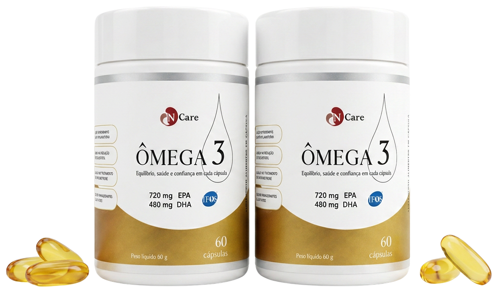 Kit 2 potes N Care Ômega 3